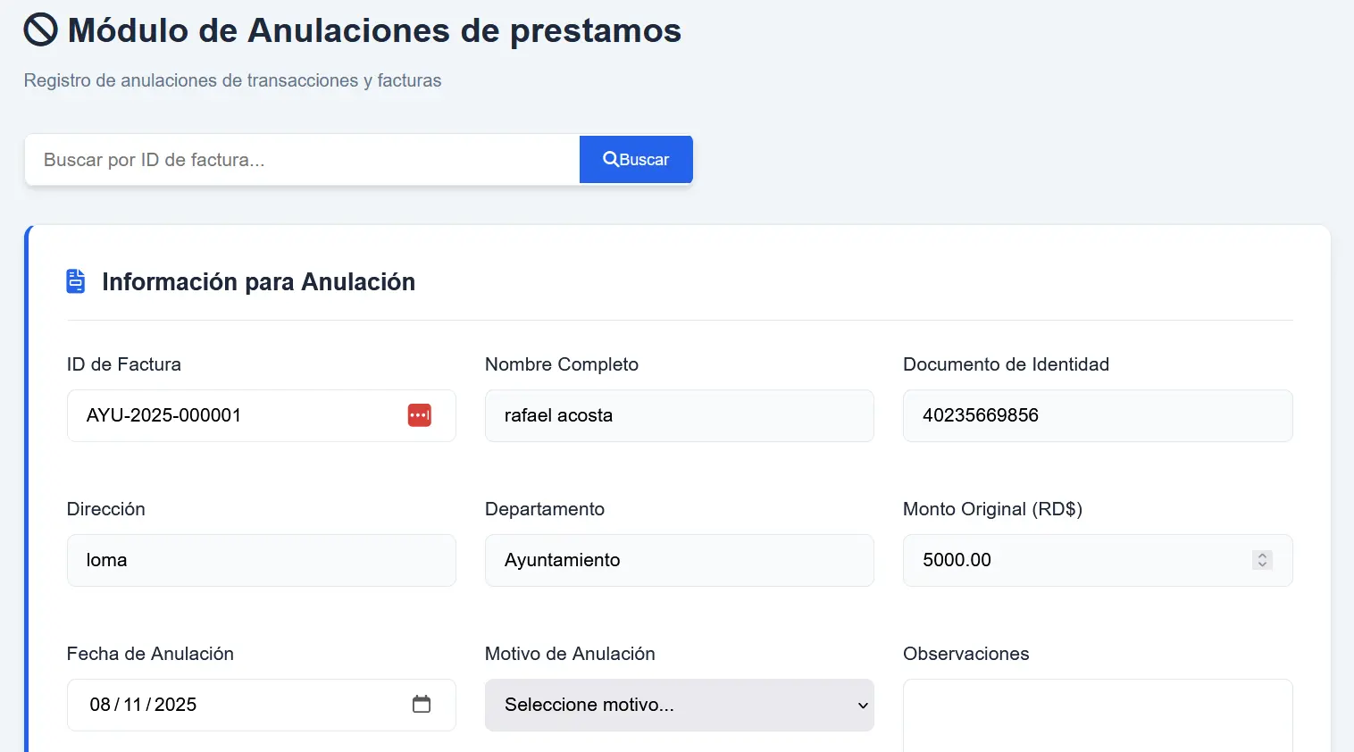 Anulacion De Factura10
